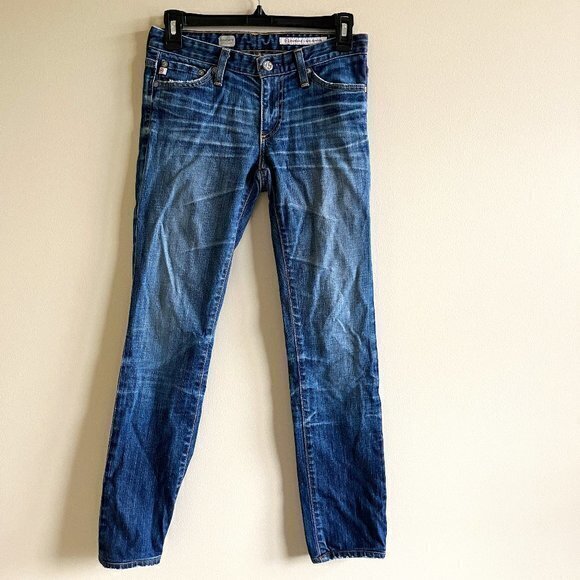 AG Adriano Goldschmied Premier Skinny‎ Straight Ankle Jeans Womens Size 25 - Picture 3 of 8